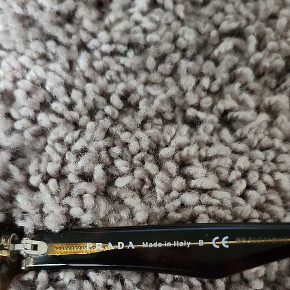 Prada Brown and Gold Sunglasses - Picture 2 of 5